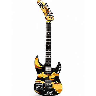 Used ESP GEORGE LYNCH DESERT EAGLE Camo Solid Body Electric Guitar