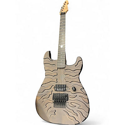 Used ESP GEORGE LYNCH MR. SCARY BURNT TIGER Solid Body Electric Guitar