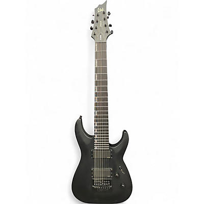 Used ESP H-1008B Black Solid Body Electric Guitar