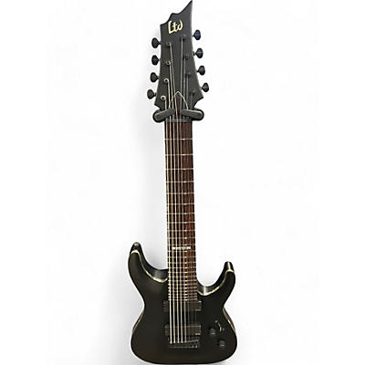 ESP Used ESP H308 8-String Black Solid Body Electric Guitar