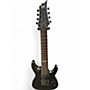 Used ESP Used ESP H308 8-String Black Solid Body Electric Guitar Black