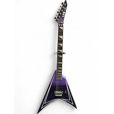 Used ESP Hexed Purple Solid Body Electric Guitar
