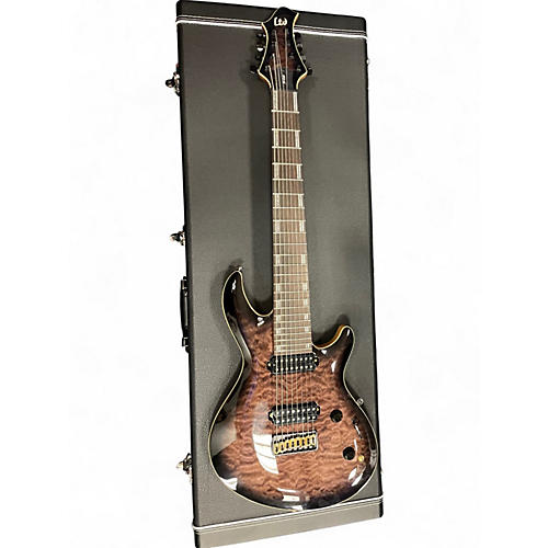 Used ESP JR-608 FADED BLUE SUNBURST Solid Body Electric Guitar FADED BLUE SUNBURST