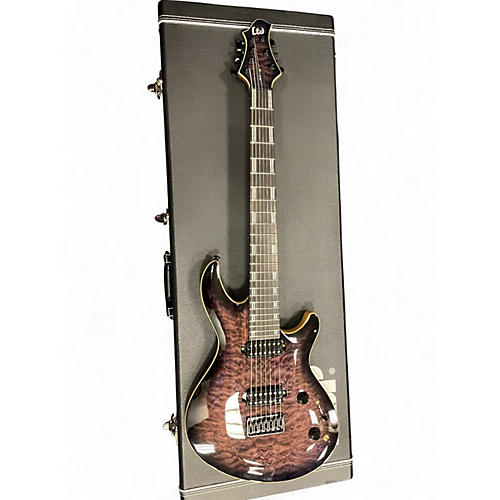 Used ESP JR-7 FADED BLUE SUNBURST Solid Body Electric Guitar FADED BLUE SUNBURST