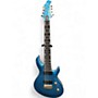 Used ESP JR208 LTD Blue Solid Body Electric Guitar Blue