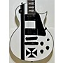 Used ESP Used ESP James Hetfield Iron Cross Alpine White Solid Body Electric Guitar Alpine White