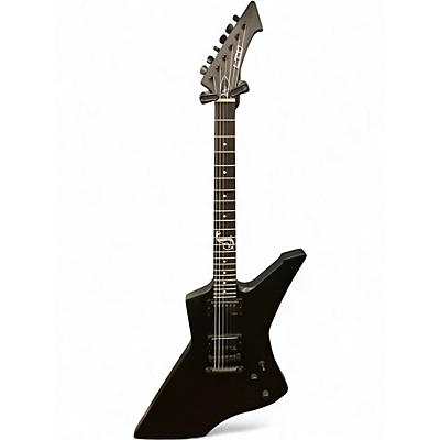 Used ESP James Hetfield Signature Snakebyte Satin Black Solid Body Electric Guitar