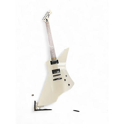 Used ESP James Hetfield Snakebyte White Solid Body Electric Guitar