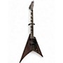Used ESP KH-V Silver Sparkle Solid Body Electric Guitar Silver Sparkle