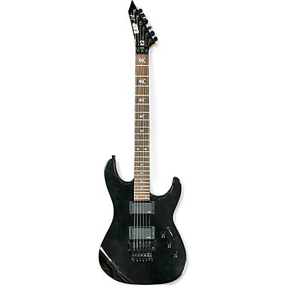 Used ESP KH2 Kirk Hammett Signature Black Solid Body Electric Guitar