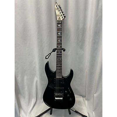 ESP Used ESP KH202 Kirk Hammett Signature Black Solid Body Electric Guitar