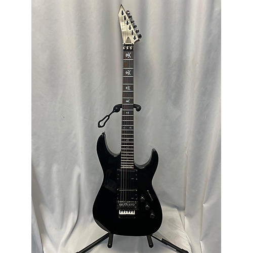 ESP Used ESP KH202 Kirk Hammett Signature Black Solid Body Electric Guitar Black