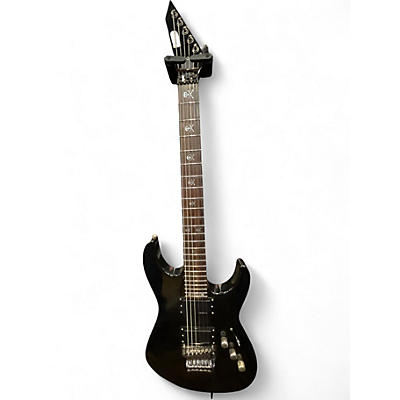 Used ESP KH202 Kirk Hammett Signature Black Solid Body Electric Guitar