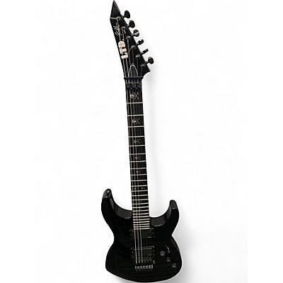 Used ESP KH602 Kirk Hammett Signature Black Solid Body Electric Guitar