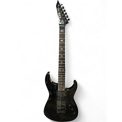 Used ESP KH602 Kirk Hammett Signature black Solid Body Electric Guitar