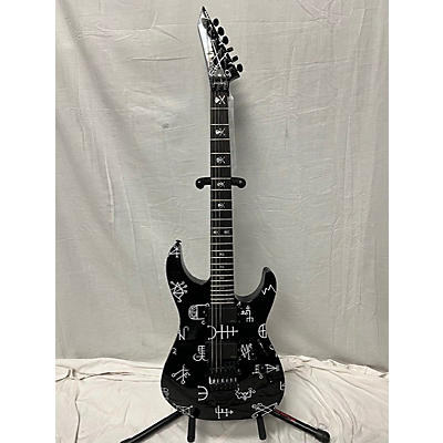 ESP Used ESP KHDEMON Kirk Hammett Signature Black Solid Body Electric Guitar