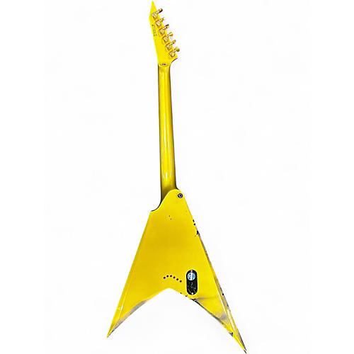 Used ESP KHV Gold Solid Body Electric Guitar Gold