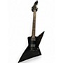 Used ESP KISO CUSTOM EX BLACK Solid Body Electric Guitar BLACK