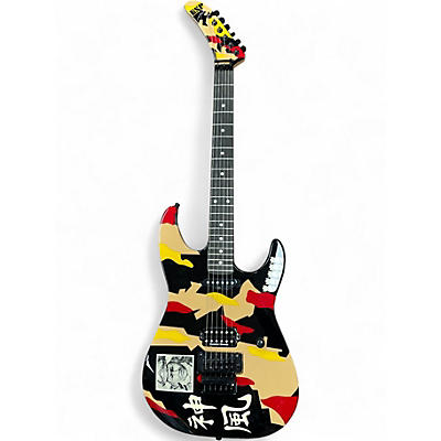 Used ESP Kamikaze 1 George Lynch Signature KAMIAZE RED Solid Body Electric Guitar