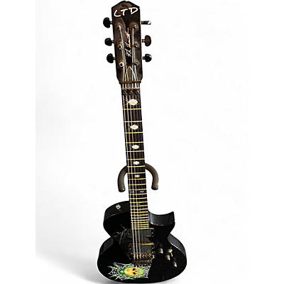 Used ESP Kirk Hammett KH-3 Black Solid Body Electric Guitar