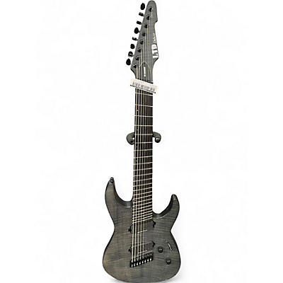 Used ESP LTD 10008MS 8-String Gray Solid Body Electric Guitar