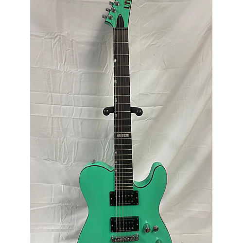 ESP Used ESP LTD 1987 Surf Green Solid Body Electric Guitar Surf Green