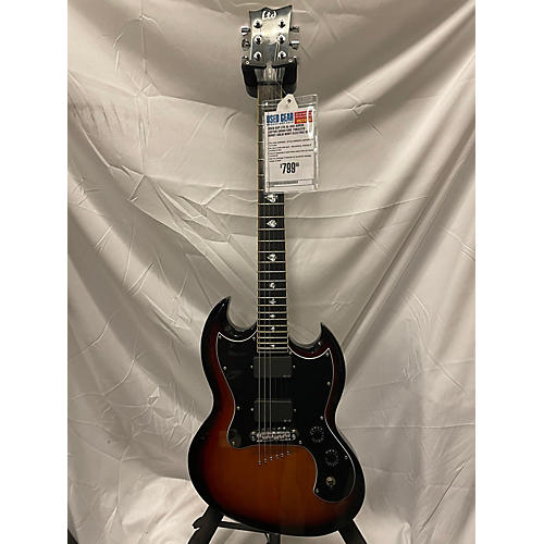 ESP Used ESP LTD AL-600 Ahrue Luster Signature Tobacco Burst Solid Body Electric Guitar Tobacco Burst