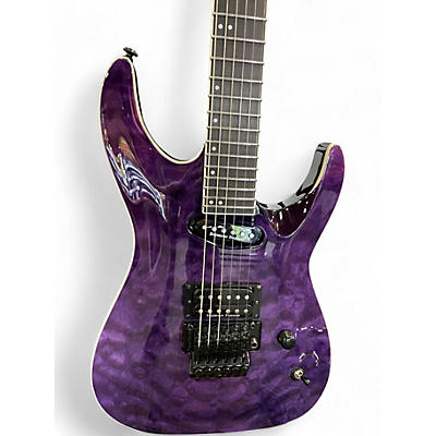 Used ESP LTD ALR II Purple Solid Body Electric Guitar