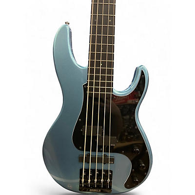Used ESP LTD AP-5 Pelham Blue Electric Bass Guitar