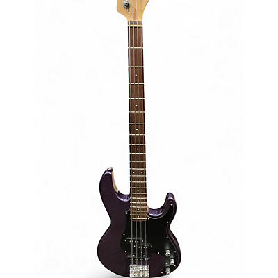 Used ESP LTD AP204 Purple Electric Bass Guitar