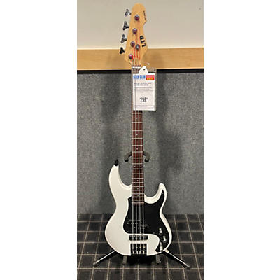 ESP Used ESP LTD AP204 White Electric Bass Guitar