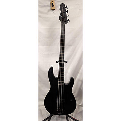 ESP Used ESP LTD AP4 Black Metal Black Electric Bass Guitar