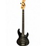 Used ESP LTD AP4 Black Metal Black Electric Bass Guitar Black