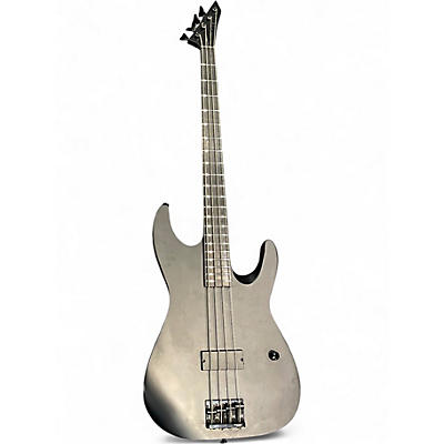 Used ESP LTD AP4 Black Metal Black Electric Bass Guitar
