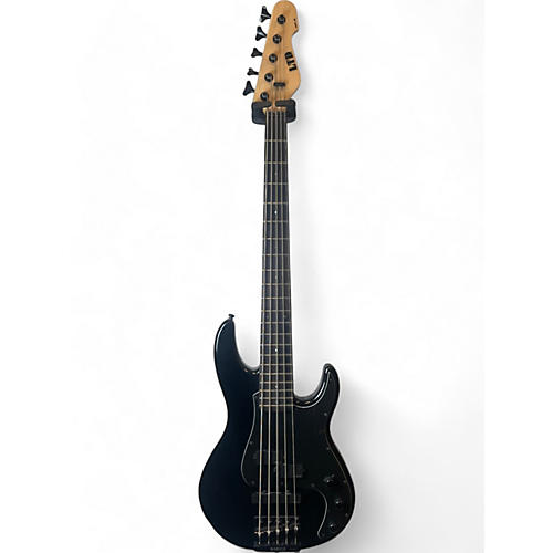 ESP Used ESP LTD AP5 Black Electric Bass Guitar Black