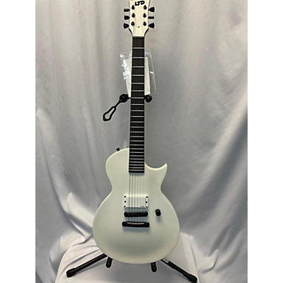 ESP Used ESP LTD ARCTIC METAL White Solid Body Electric Guitar