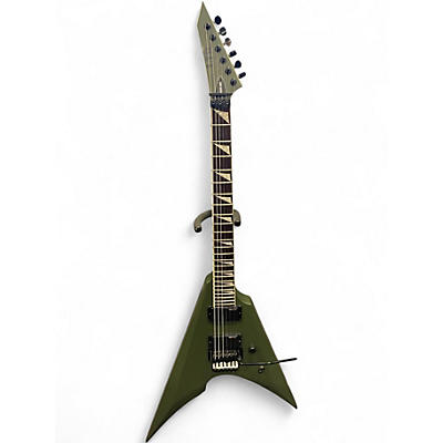 Used ESP LTD ARROW-200 ARMY GREEN Solid Body Electric Guitar