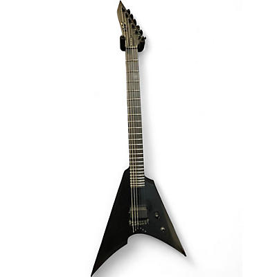 Used ESP LTD ARROW BLACK METAL Satin Black Solid Body Electric Guitar