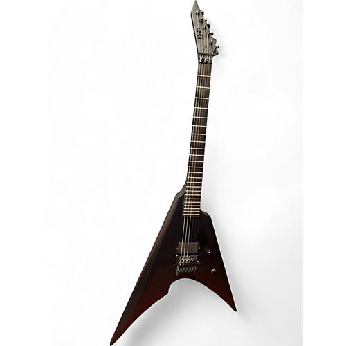 Used ESP LTD ARROW V Black Solid Body Electric Guitar Black