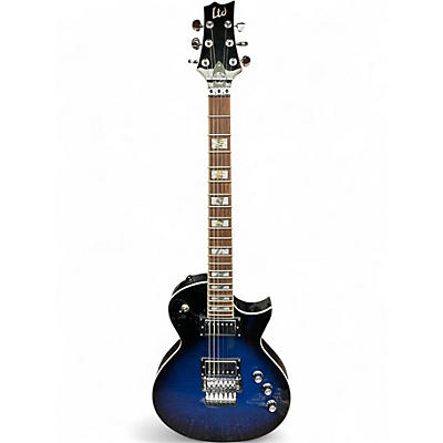 Used ESP LTD AS1 Alex Skolnick Blue Solid Body Electric Guitar