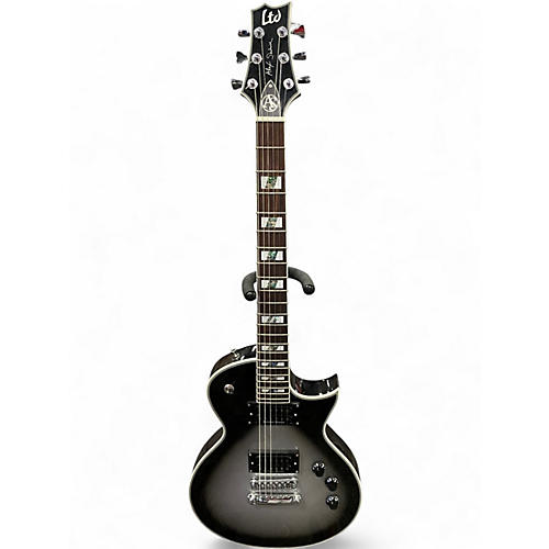 Used ESP LTD AS1 Alex Skolnick Silver Burst Solid Body Electric Guitar Silver Burst