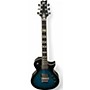 Used ESP LTD AS1 Alex Skolnick Trans Blue Solid Body Electric Guitar Trans Blue