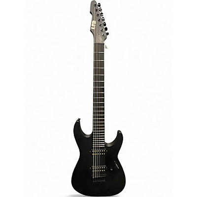 Used ESP LTD AW7B Black Solid Body Electric Guitar