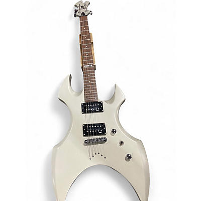 Used ESP LTD AX50 Silver Solid Body Electric Guitar