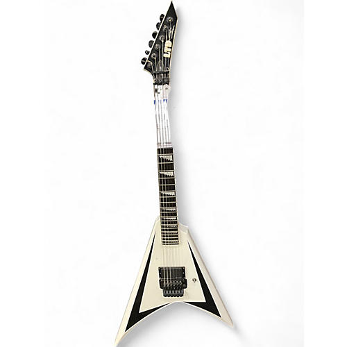 Used ESP LTD Alexi 600 Alexi Laiho Signature Alpine White Solid Body Electric Guitar Alpine White