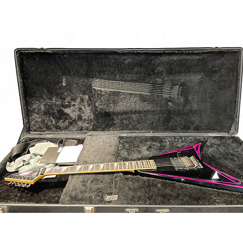 Used ESP LTD Alexi 600 Alexi Laiho Signature Black Solid Body Electric Guitar Black