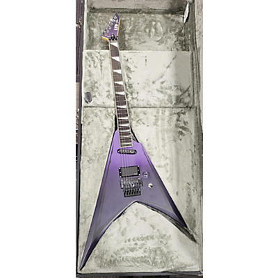 ESP Used ESP LTD Alexi Laiho Ripped Purple Fade Satin Solid Body Electric Guitar