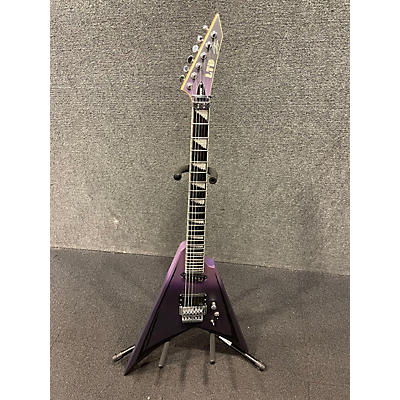 ESP Used ESP LTD Alexi Laiho Ripped Purple Solid Body Electric Guitar