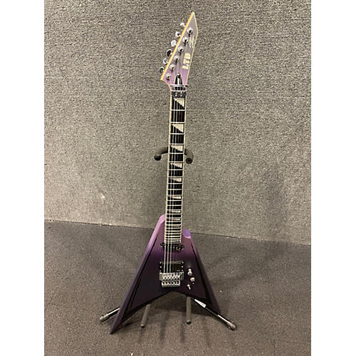 ESP Used ESP LTD Alexi Laiho Ripped Purple Solid Body Electric Guitar Purple