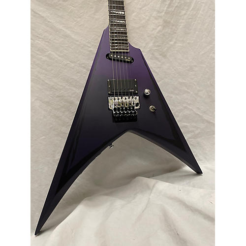 ESP Used ESP LTD Alexi Laiho Ripped Solid Body Electric Guitar Purple